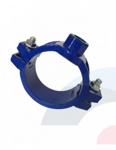 Abrazadera FF para PVC