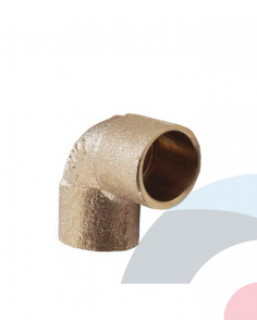 CODO 90º BRONCE SO SO