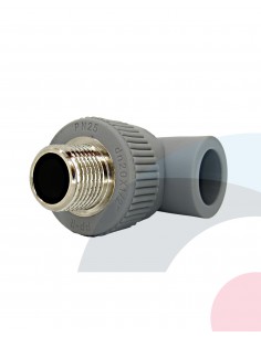 TEE PPR F-HE-F METÁLICO