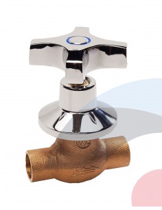 LLAVE PASO CROMADA IMP.