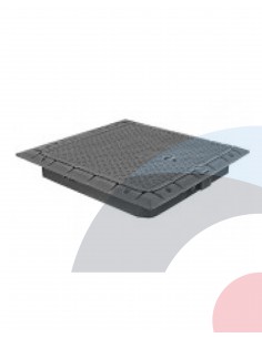 TAPA FE/DUCT. D400 CUADRADA